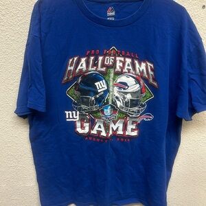Majestic Pro Football Hall of Fame 2014 shirt - NY giants v Buffalo Bills